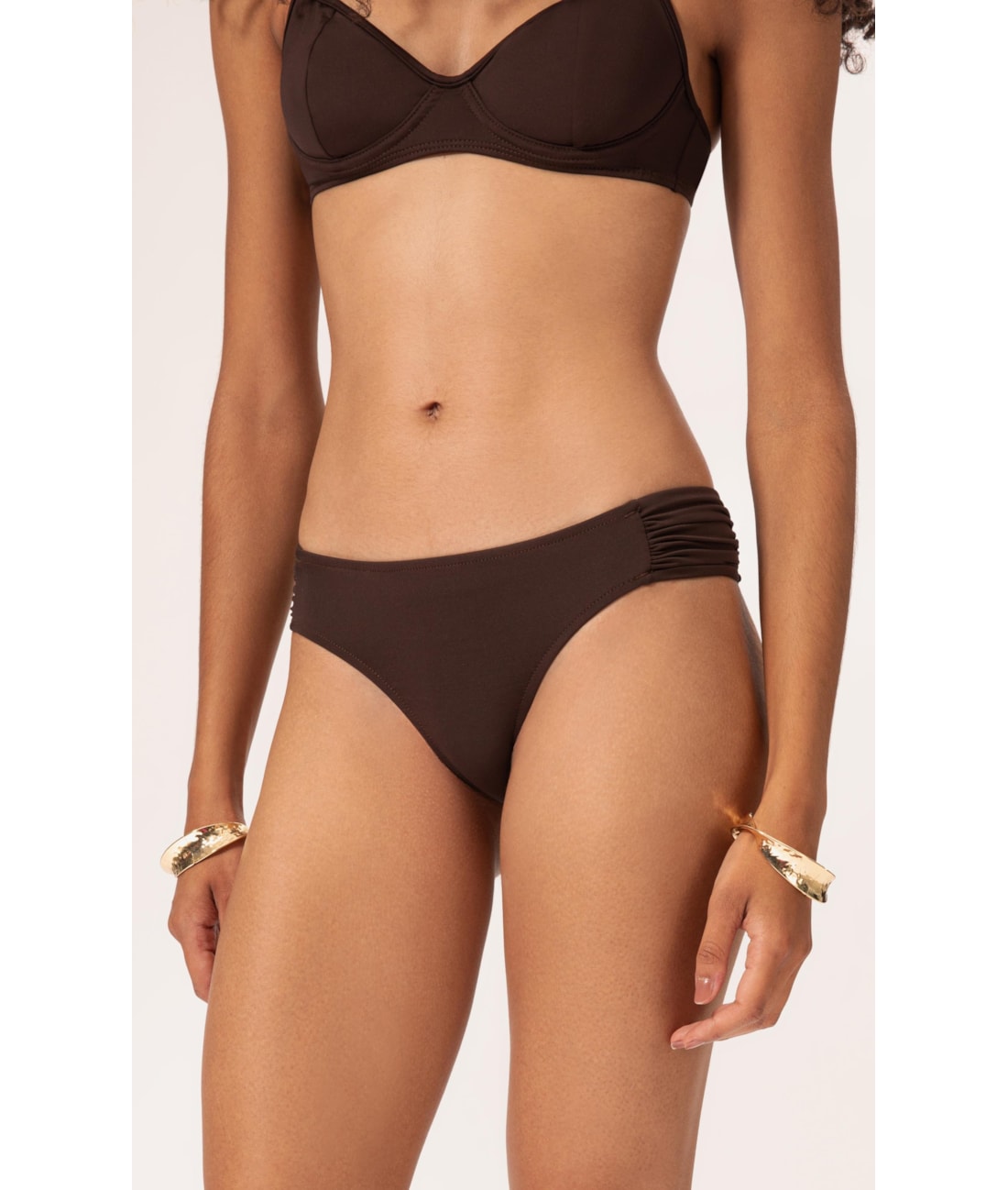 Biquíni Meia Taça Madonna Comfort Clássicos CAFÉ