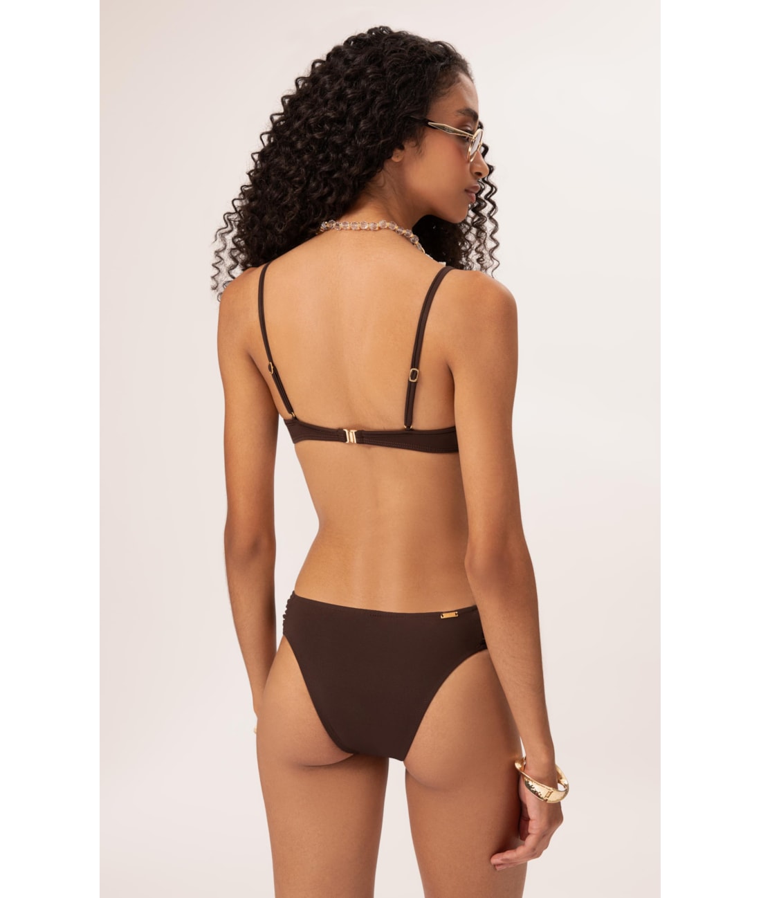 Biquíni Meia Taça Madonna Comfort Clássicos CAFÉ