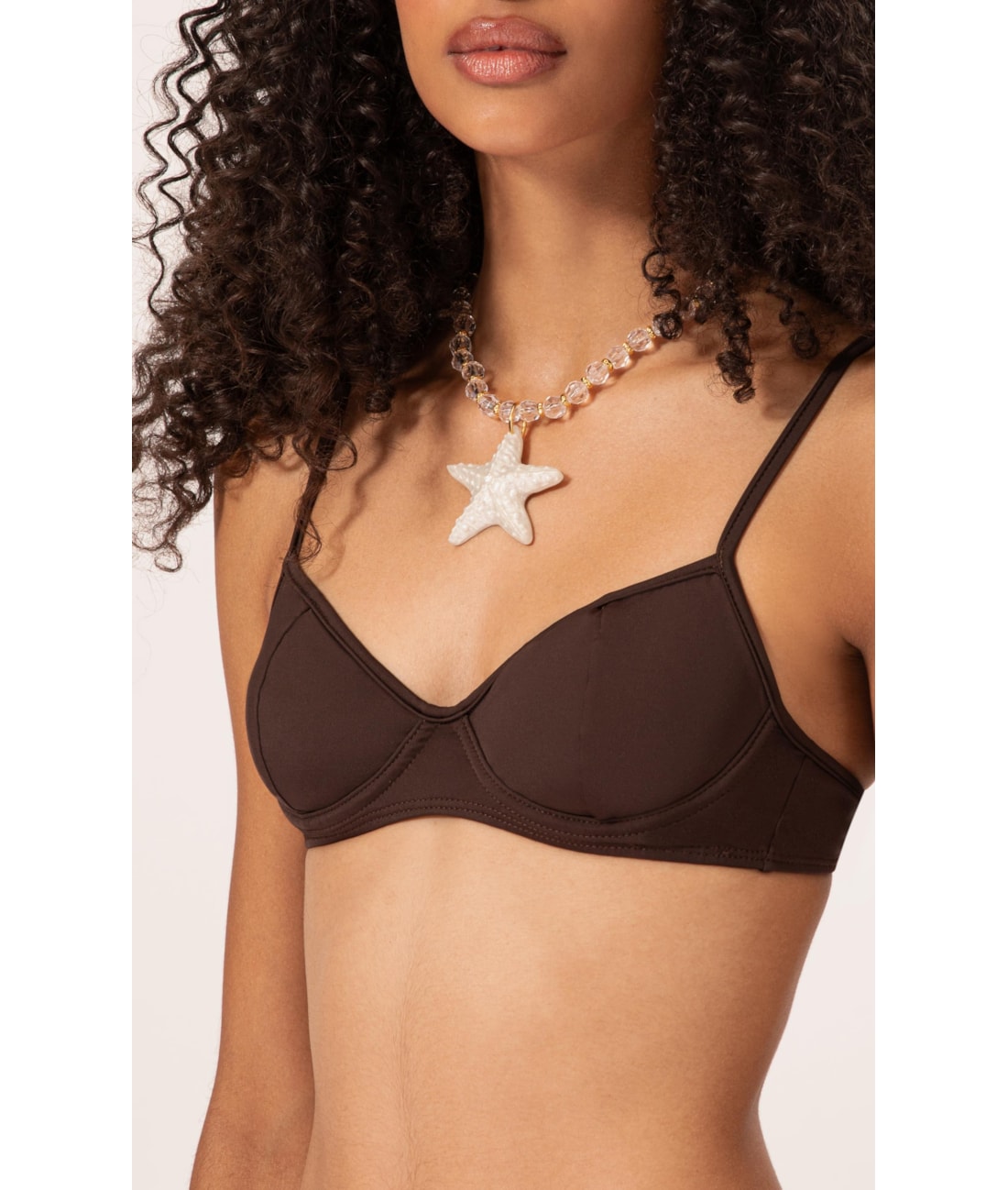 Biquíni Meia Taça Madonna Comfort Clássicos CAFÉ