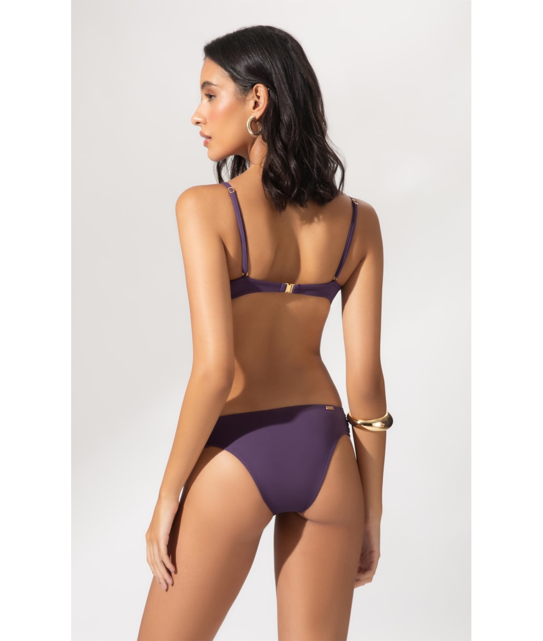 BIQUÍNI MEIA TAÇA MADONNA COMFORT CLÁSSICOS ROXO