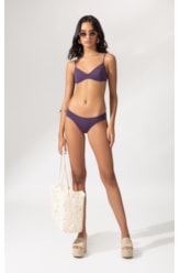 BIQUÍNI MEIA TAÇA MADONNA COMFORT CLÁSSICOS ROXO
