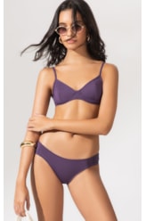BIQUÍNI MEIA TAÇA MADONNA COMFORT CLÁSSICOS ROXO
