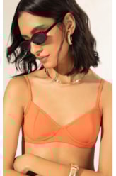 Biquíni Meia Taça Madonna Comfort Clássicos Salmão