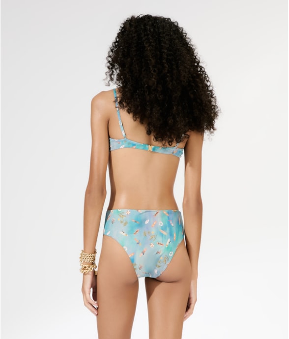 Biquíni Meia Taça Madonna Comfort Surf Azul