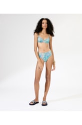 Biquíni Meia Taça Madonna Comfort Surf Azul
