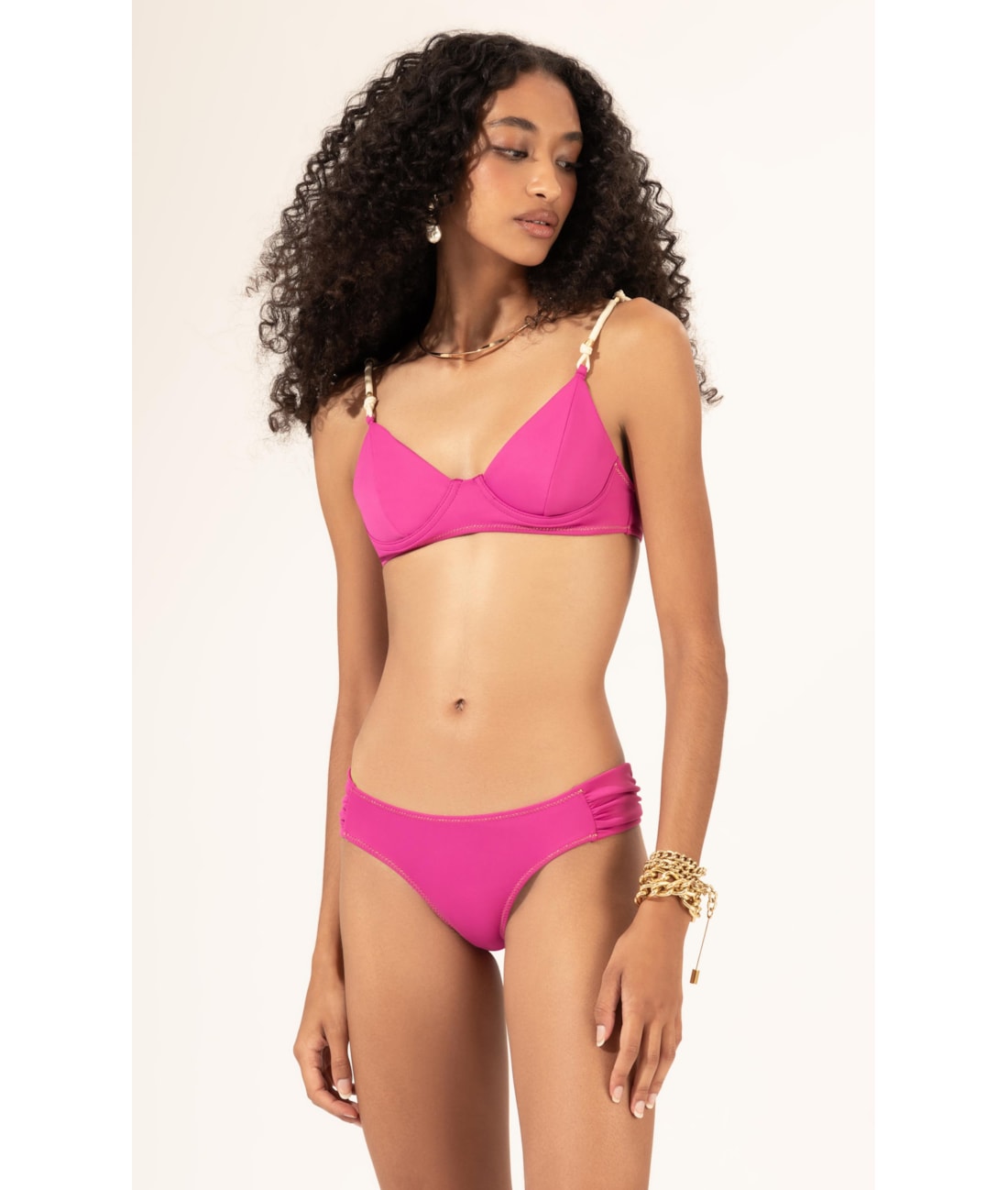 Biquíni Meia Taça Pala Comfort Gaia Pink