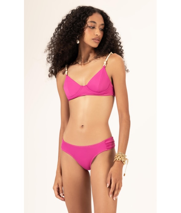 Biquíni Meia Taça Pala Comfort Gaia Pink