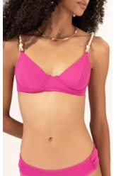 Biquíni Meia Taça Pala Comfort Gaia Pink