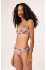 Biquíni Meia Taça Pala Comfort Haze Roxo