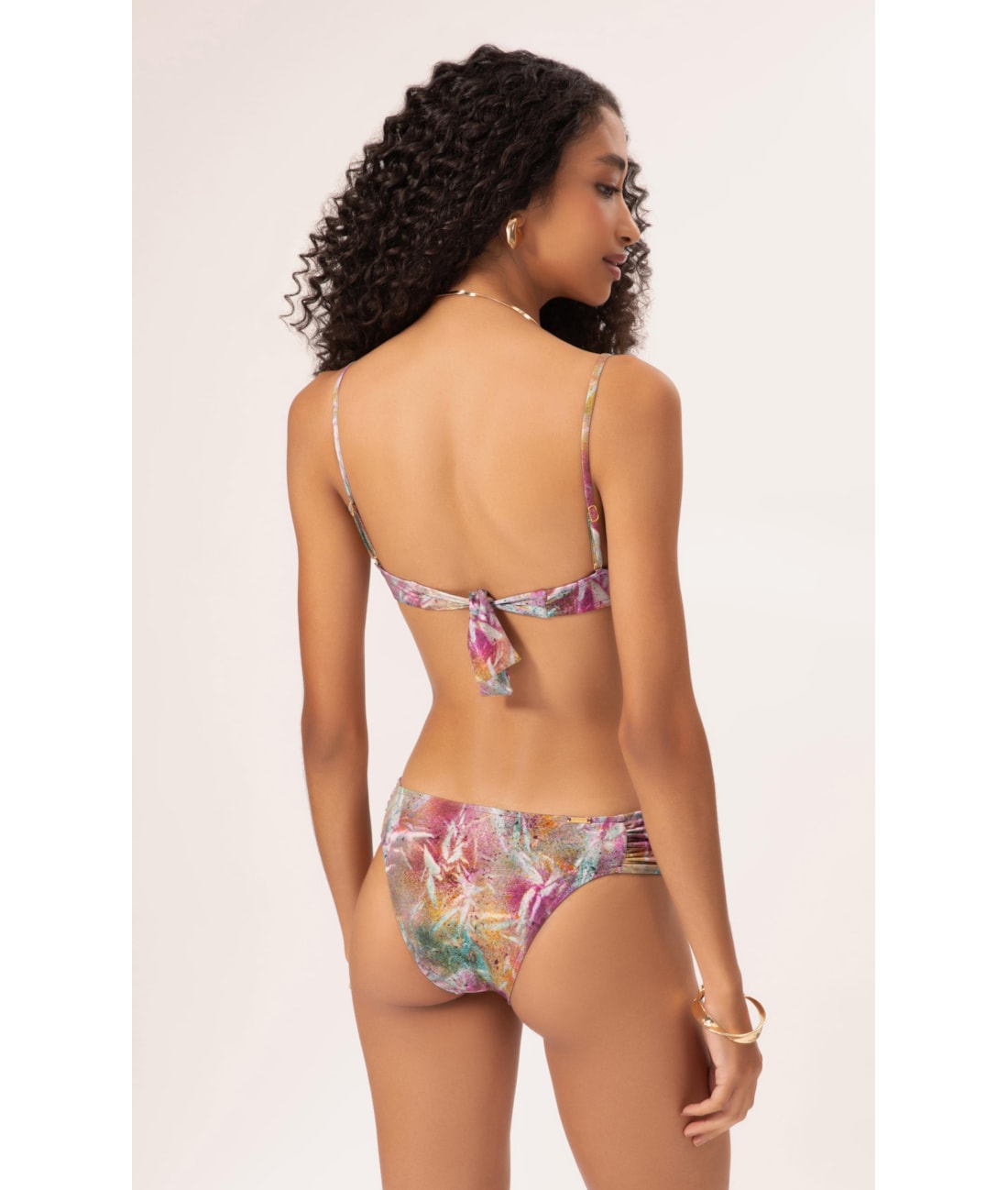 Biquíni Meia Taça Pala Comfort Haze Roxo