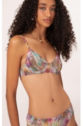 Biquíni Meia Taça Pala Comfort Haze Roxo