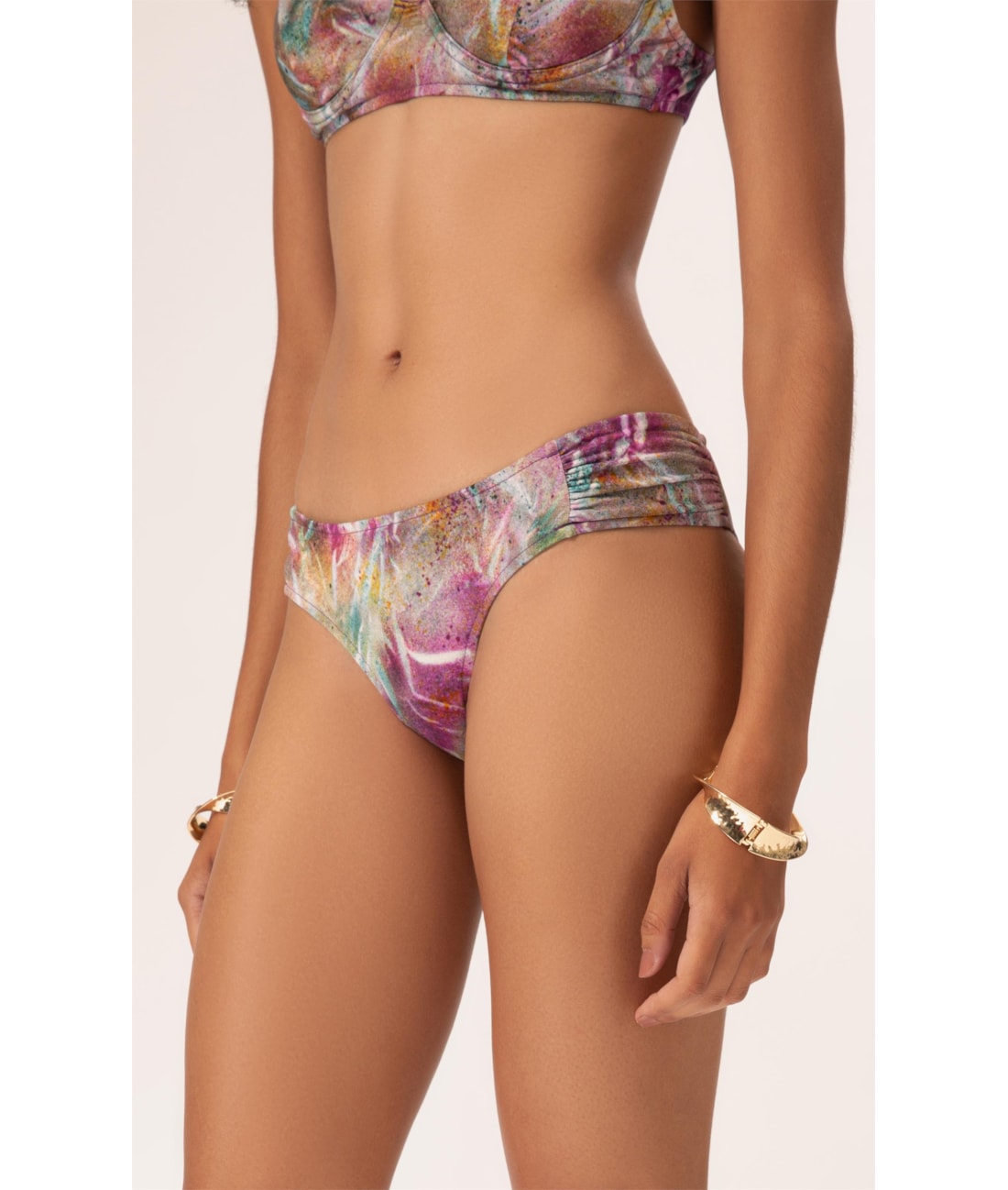 Biquíni Meia Taça Pala Comfort Haze Roxo