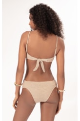 BIQUÍNI MEIA TAÇA RECORT COMFORT CREPE SHINE MARROM