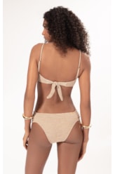 BIQUÍNI MEIA TAÇA RECORT COMFORT CREPE SHINE MARROM