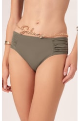 Biquíni Meia Taça Recorte Comfort Air Sense Verde Militar