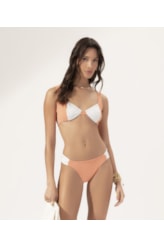 Biquíni Meia Taça Recorte Spritz Salmao