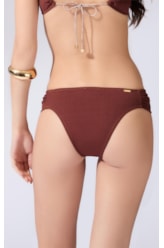 Biquíni Meia Taça Retrô Comfort Sky Marrom
