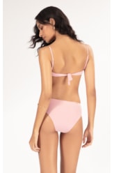 BIQUÍNI MEIA TAÇA TRANSPASSADO COMFORT FLUID ROSA