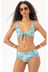 Biquíni Regata Acqua Azul Claro