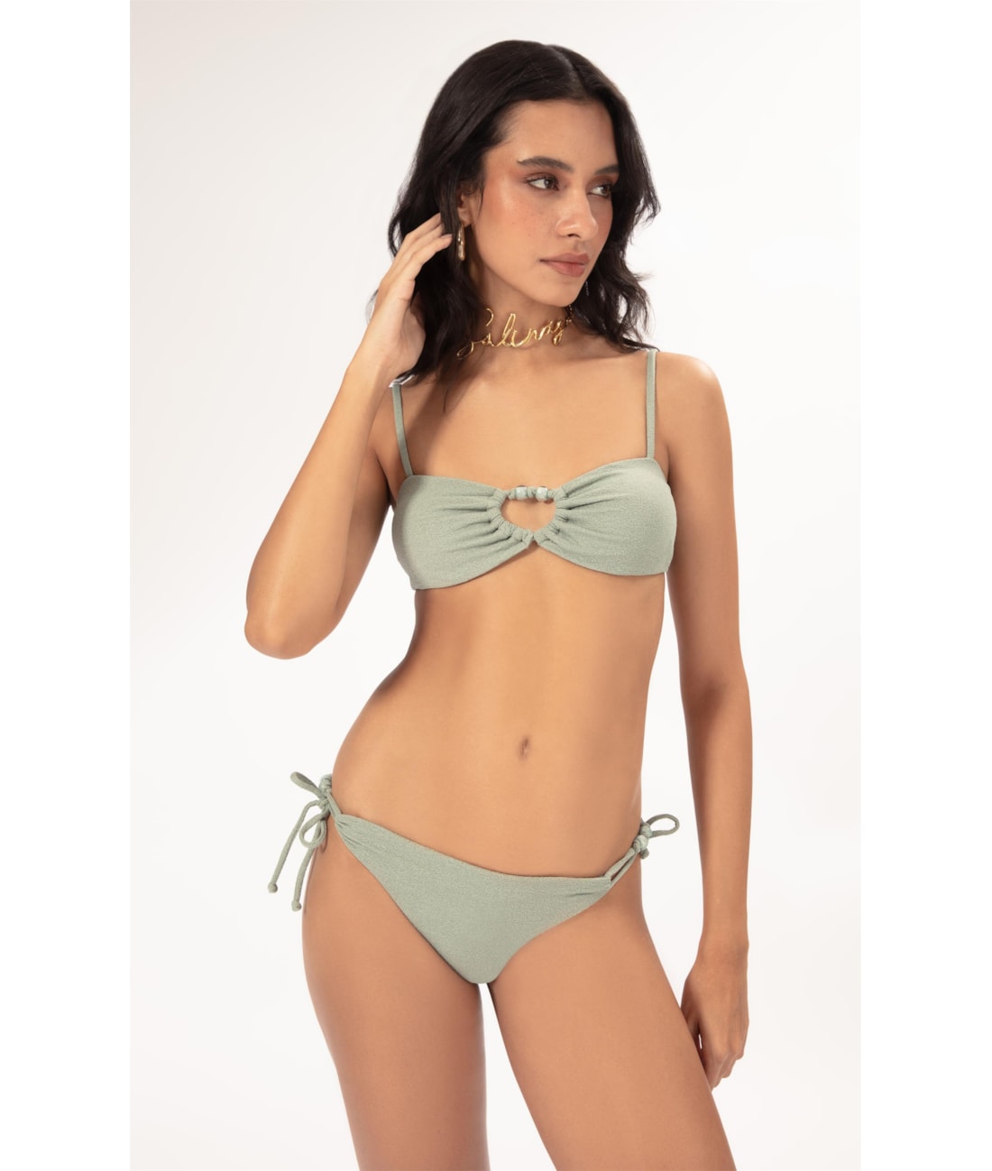Biquíni Regata Bobby Verde Oliva