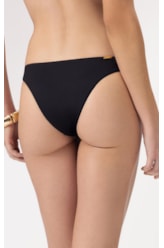 Biquíni Regata Canelado Flow Preto