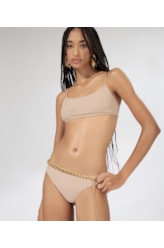 Biquíni Regata Canelado Pacific Bege