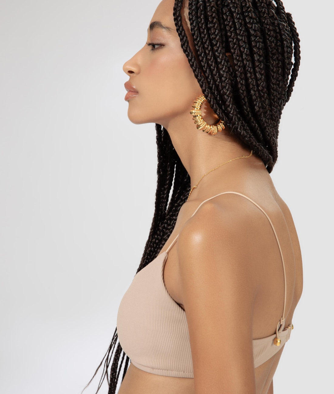 Biquíni Regata Canelado Pacific Bege