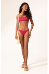 Biquíni Regata Canelado Pacific Cereja