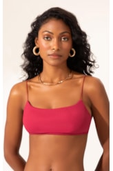 Biquíni Regata Canelado Pacific Cereja