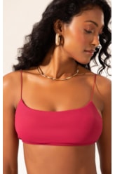 Biquíni Regata Canelado Pacific Cereja