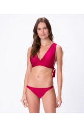 Biquíni Regata Franzido Belize Pink