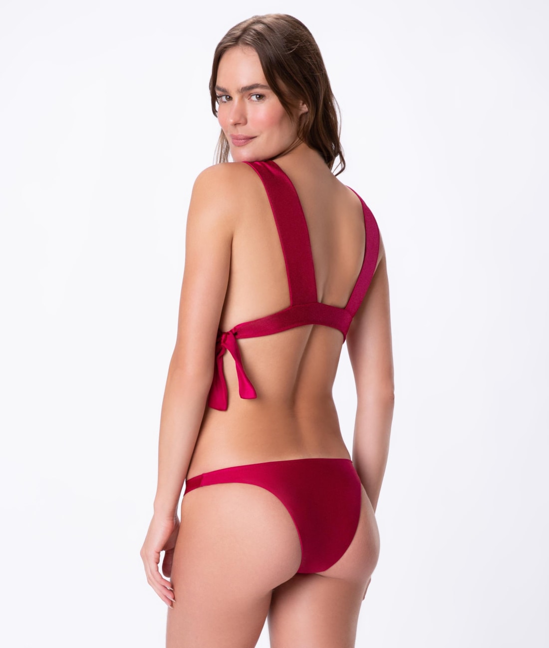 Biquíni Regata Franzido Belize Pink