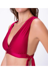 Biquíni Regata Franzido Belize Pink
