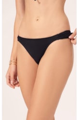 Biquíni Regata Franzido Draping Preto