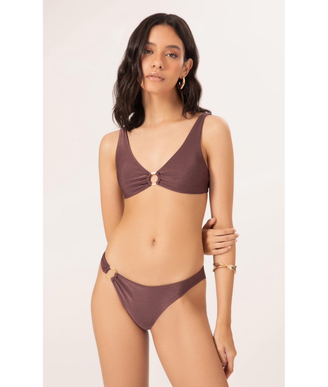 Biquíni Regata Magic Marrom Escuro