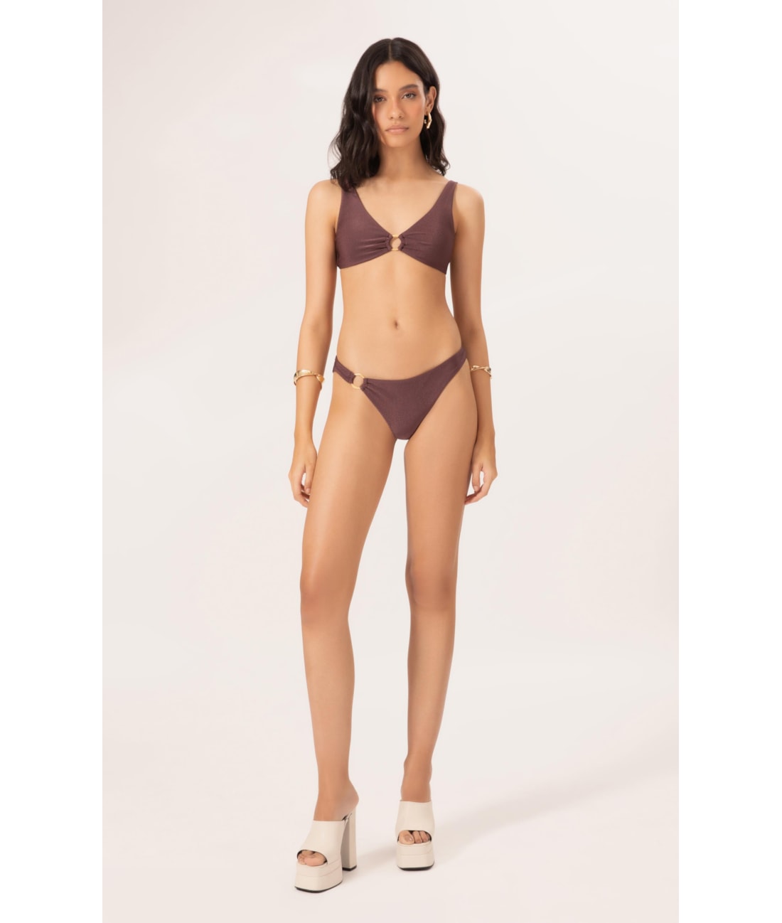Biquíni Regata Magic Marrom Escuro