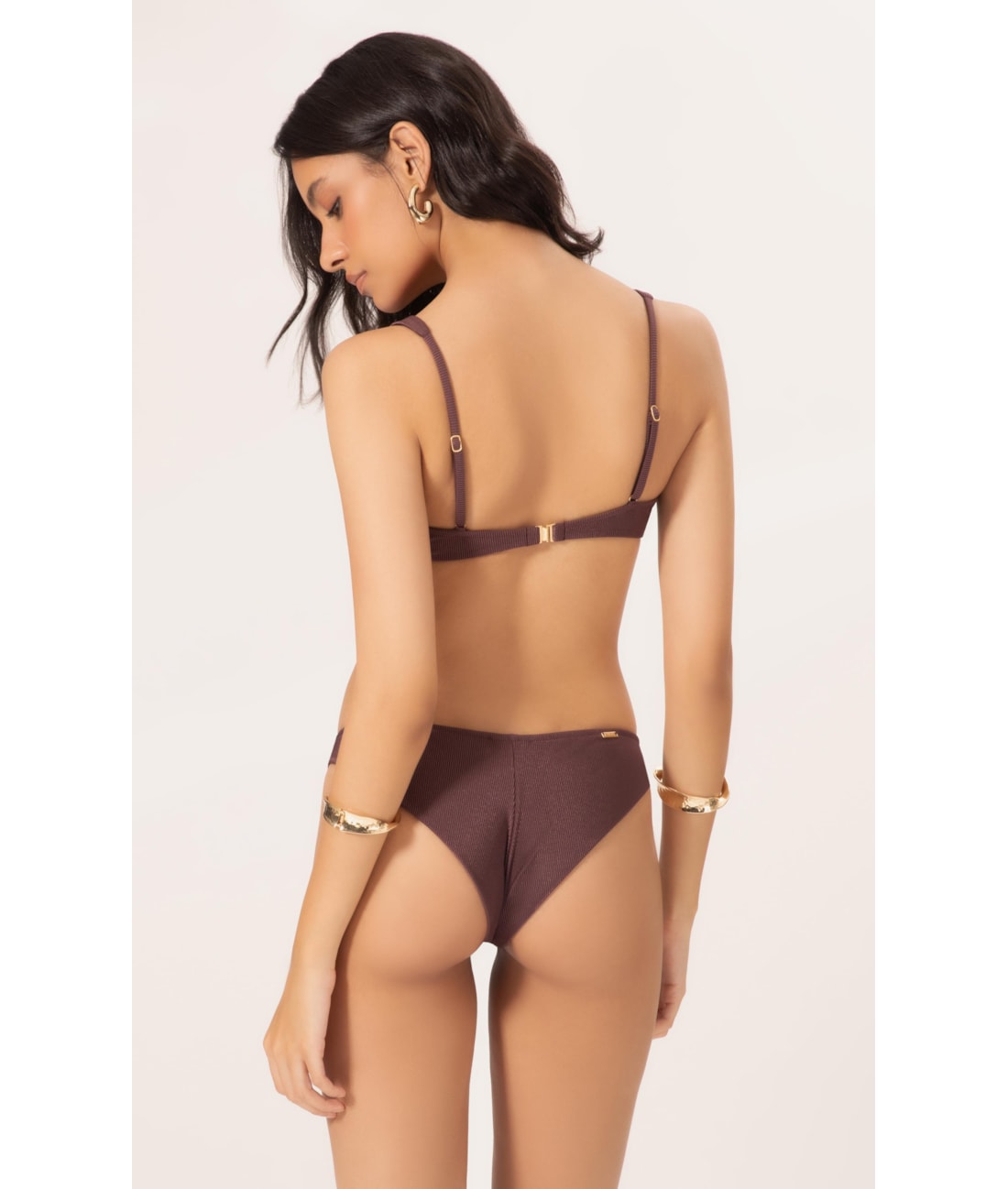 Biquíni Regata Magic Marrom Escuro