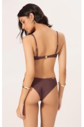 Biquíni Regata Magic Marrom Escuro