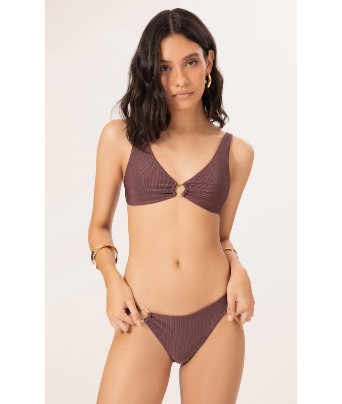 Biquíni Regata Magic Marrom Escuro