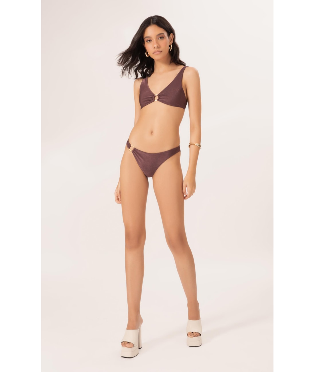 Biquíni Regata Magic Marrom Escuro