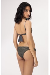 Biquíni Regata Passador Rendado Lux Gráfite