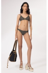 Biquíni Regata Passador Rendado Lux Gráfite