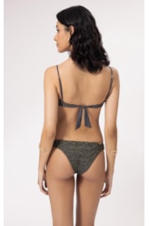 Biquíni Regata Passador Rendado Lux Gráfite