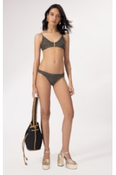 Biquíni Regata Passador Rendado Lux Gráfite