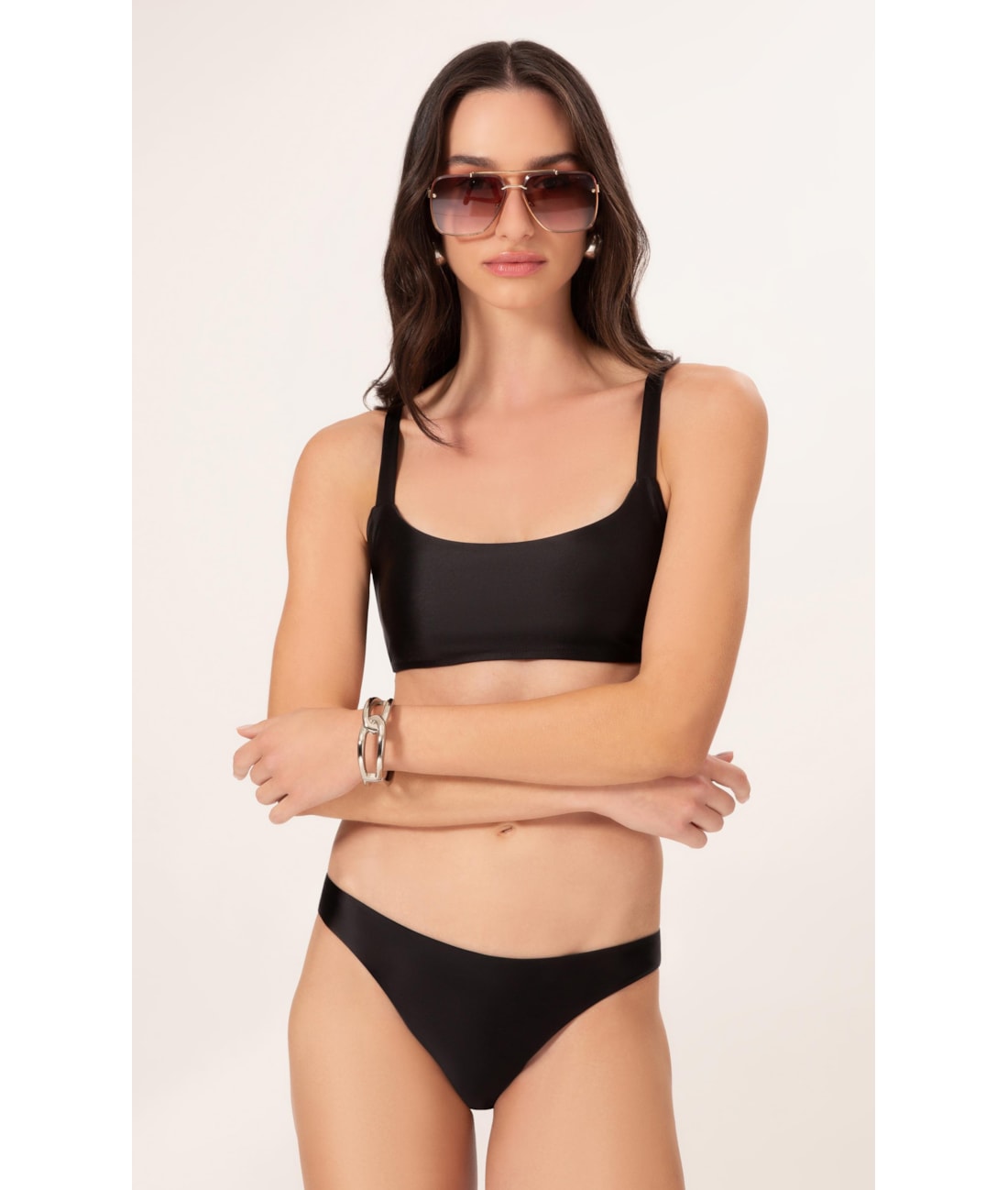 Biquíni Regata Satin Skin Preto