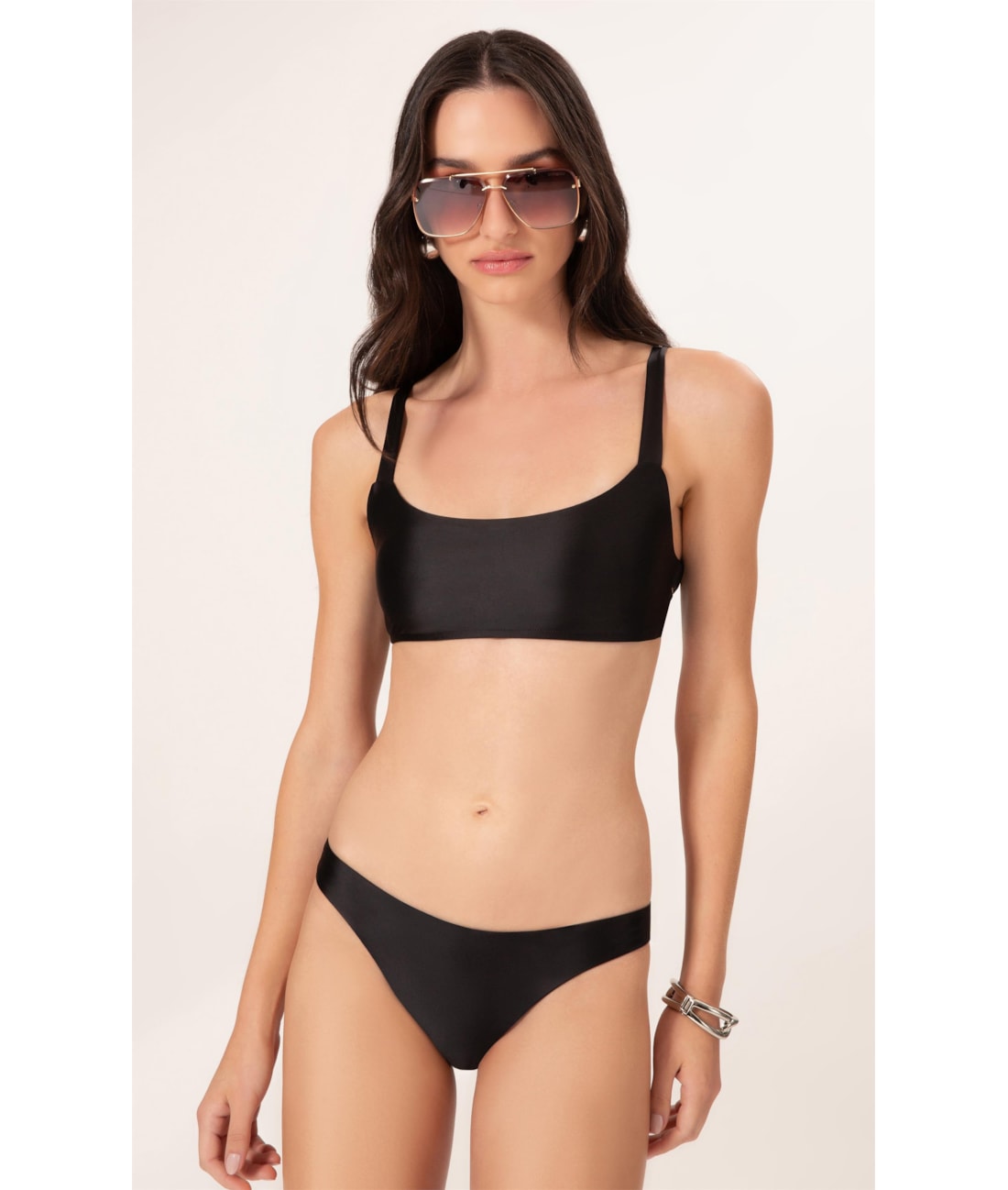 Biquíni Regata Satin Skin Preto