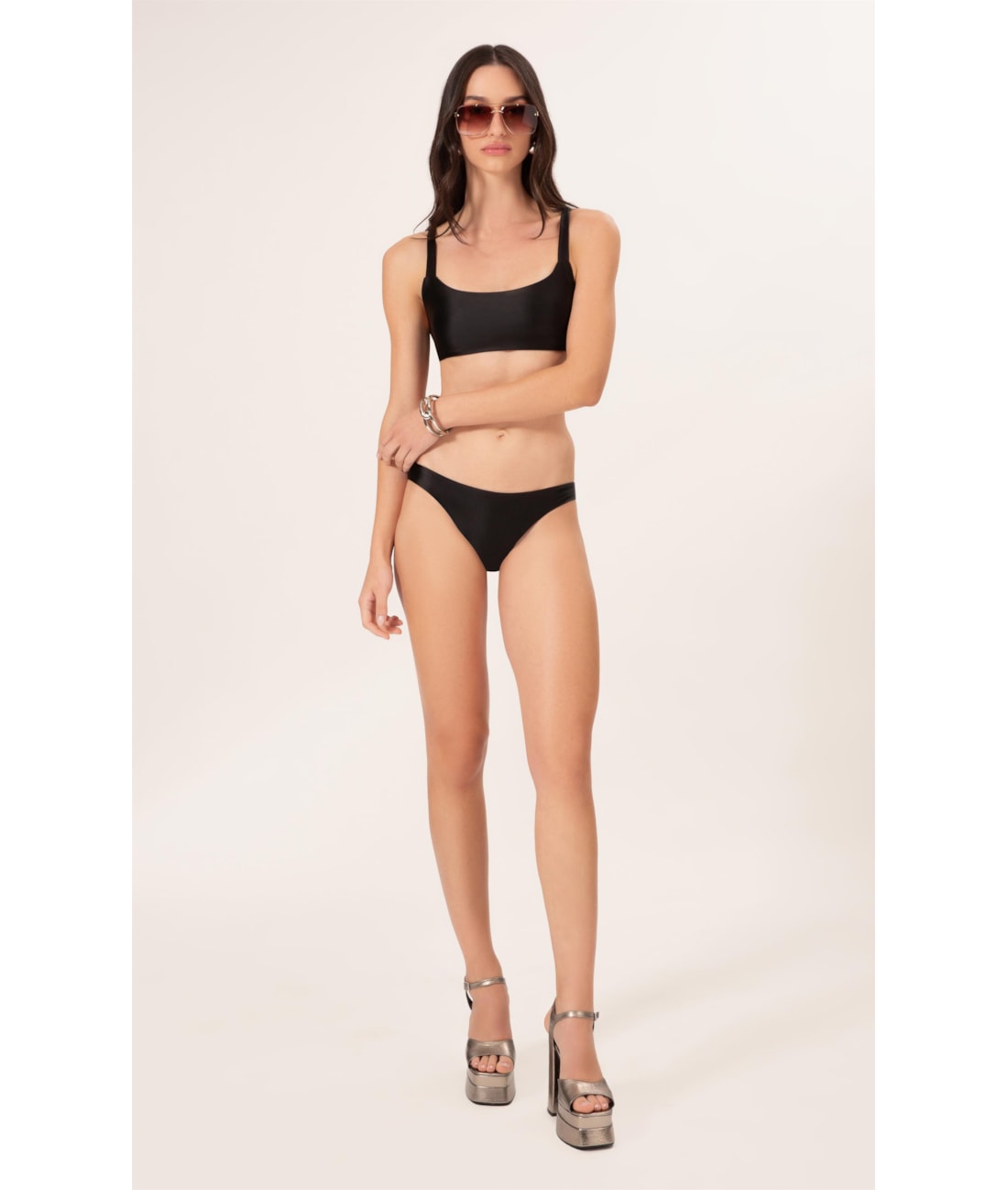 Biquíni Regata Satin Skin Preto