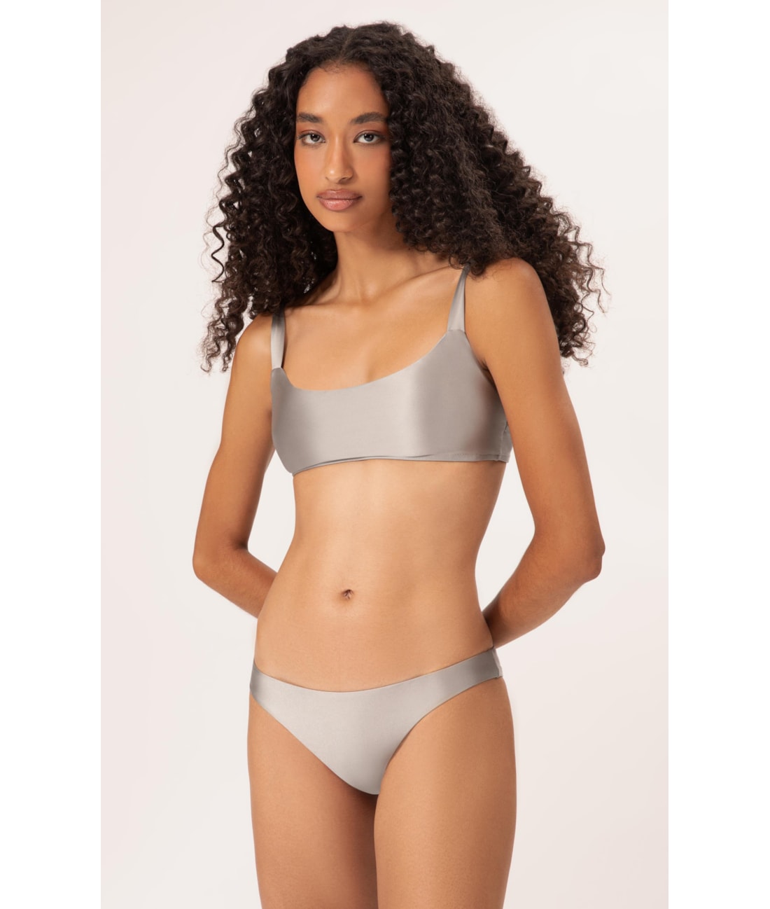 Biquíni Regata Satin Skin Silver Gray