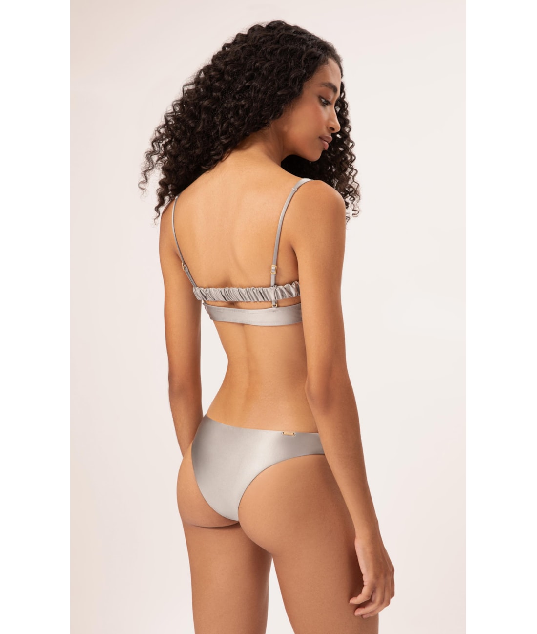 Biquíni Regata Satin Skin Silver Gray