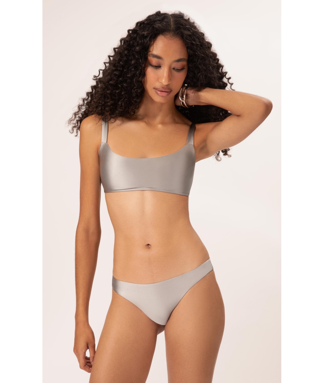 Biquíni Regata Satin Skin Silver Gray